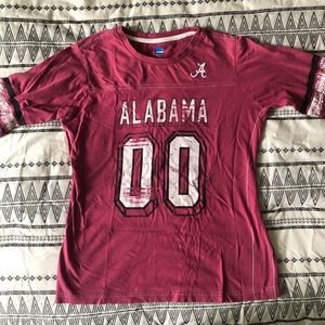 🐘Alabama Distressed Jersey Tee🐘